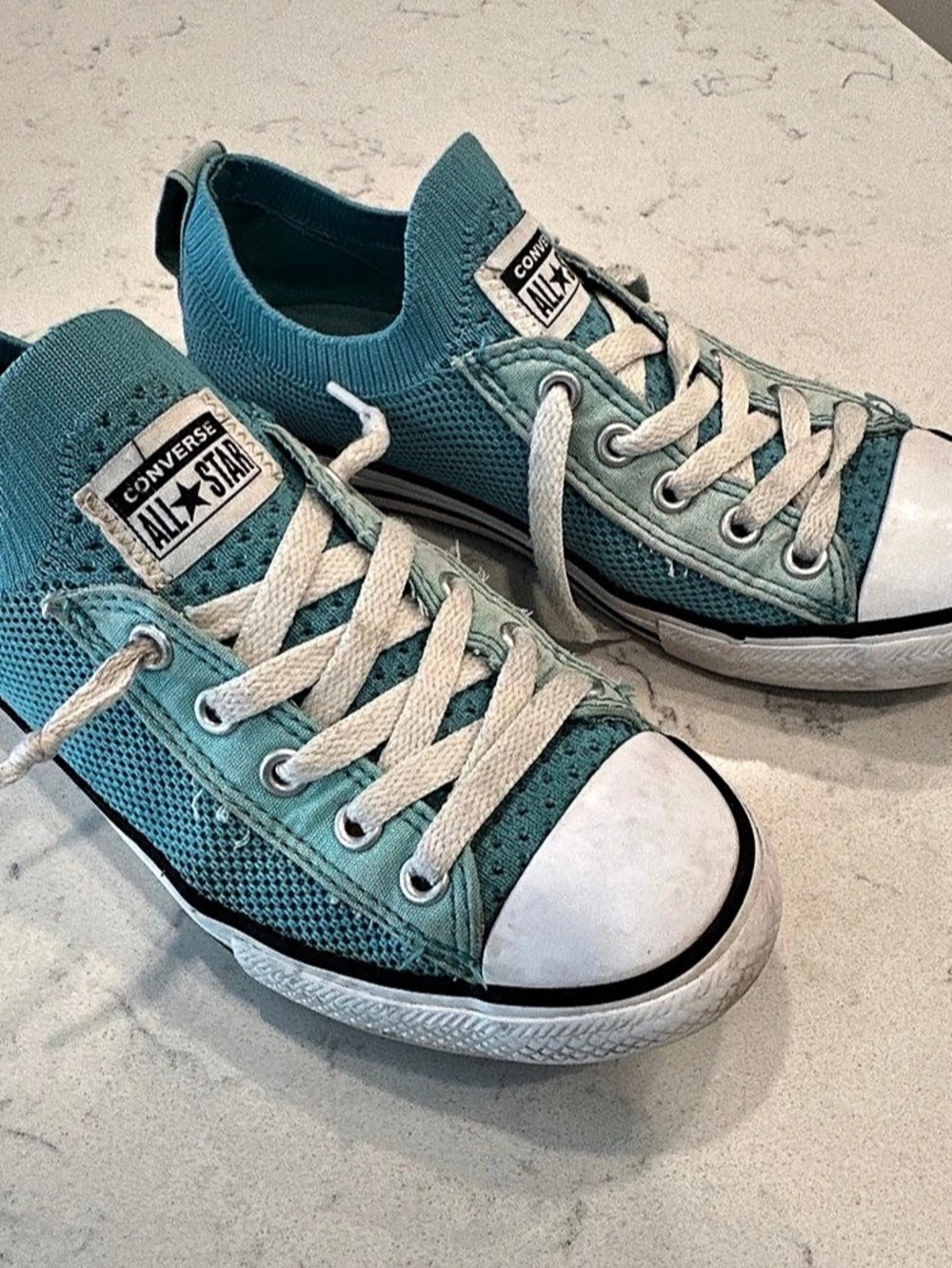 Converse Chuck Taylor All Star Low Top Sneakers Blue & White US 3